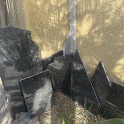 Free Granite Pieces Black