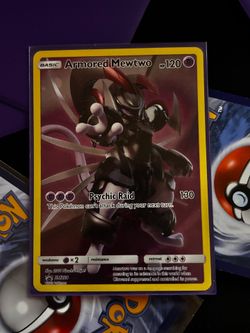 Armored Mewtwo tcg pokemon card
