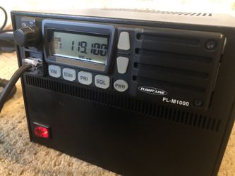 VHF (Aviation Band ) Base Station  With 12V Power Supply. 
