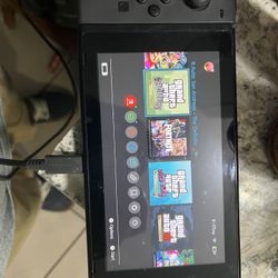 Nintendo Switch With Grand Theft  Auto San Andreas - Grand Theft Auto Vice City - Grand Theft Auto 3 Pre Installed 