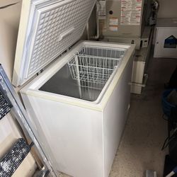 Magic shift five cubic freezer used in great shape