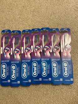 7 Oral B Toothbrushes ($15/set)