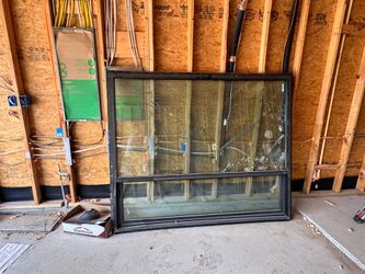 Tempered glass window