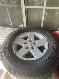 17” Rims And Tires