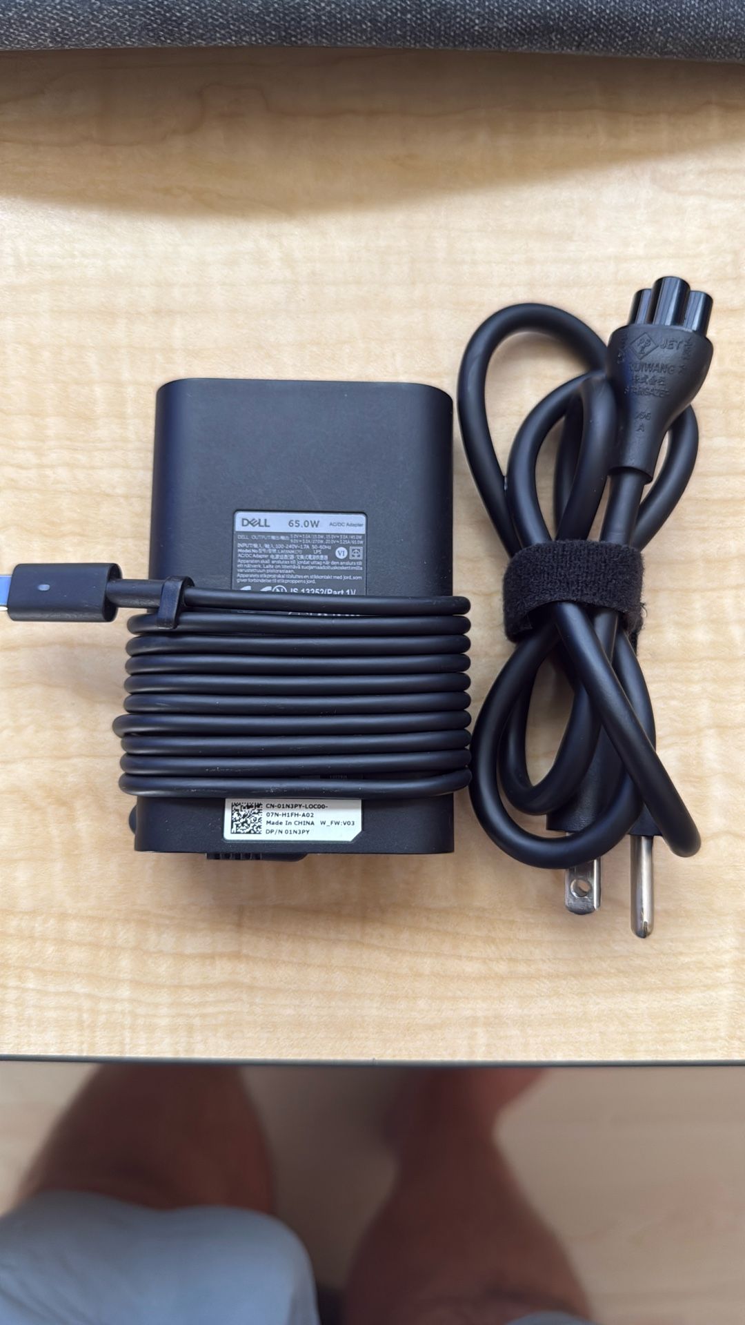 Dell 65W USB C charger Model LA65NM170
