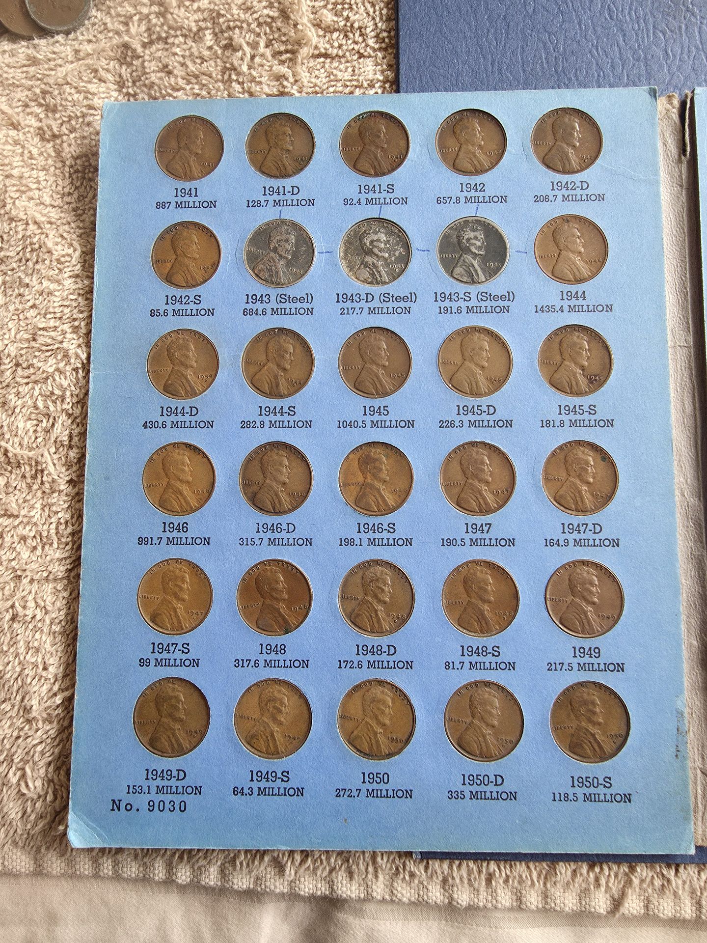 Collectible Coins Wheat Pennies