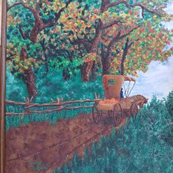 Autumn Landscape Oil Painting