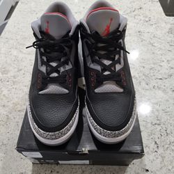 Jordan 3 Retro “Black Cement” – Men’s Size 13 