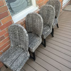 Pack Of 4 Outdoor Chairs