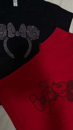 disneyland rhinestone shirts