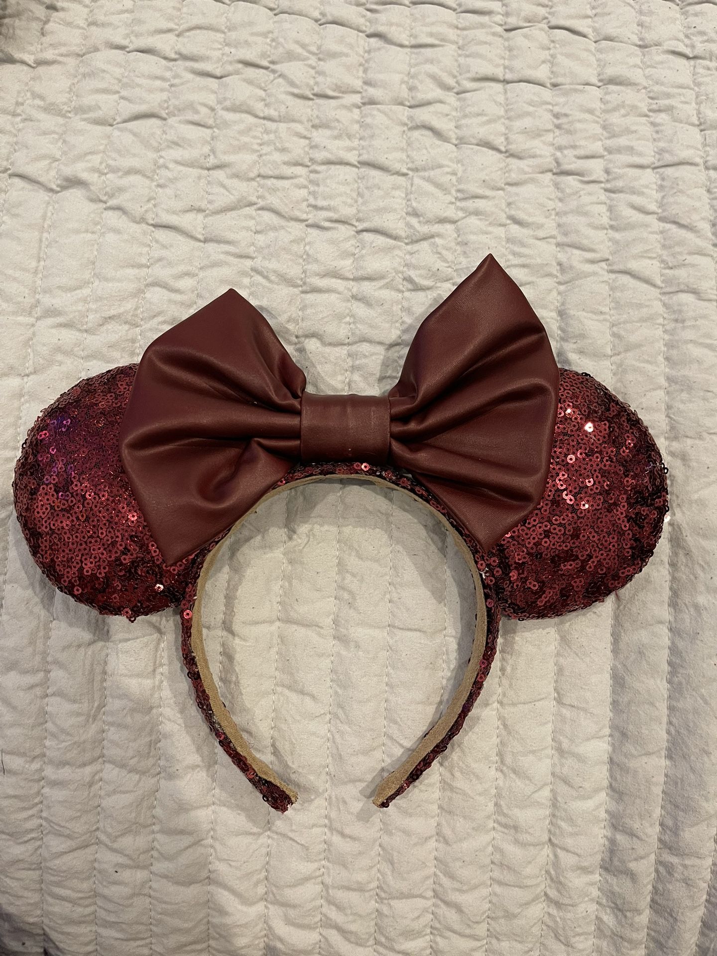 Maroon Mickey Ears