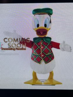 Donal Duck animatronic