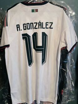 Mexico A.(HORMIGA) González #14 SOCCER Jersey