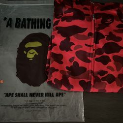 Red Bape Sweater Size s