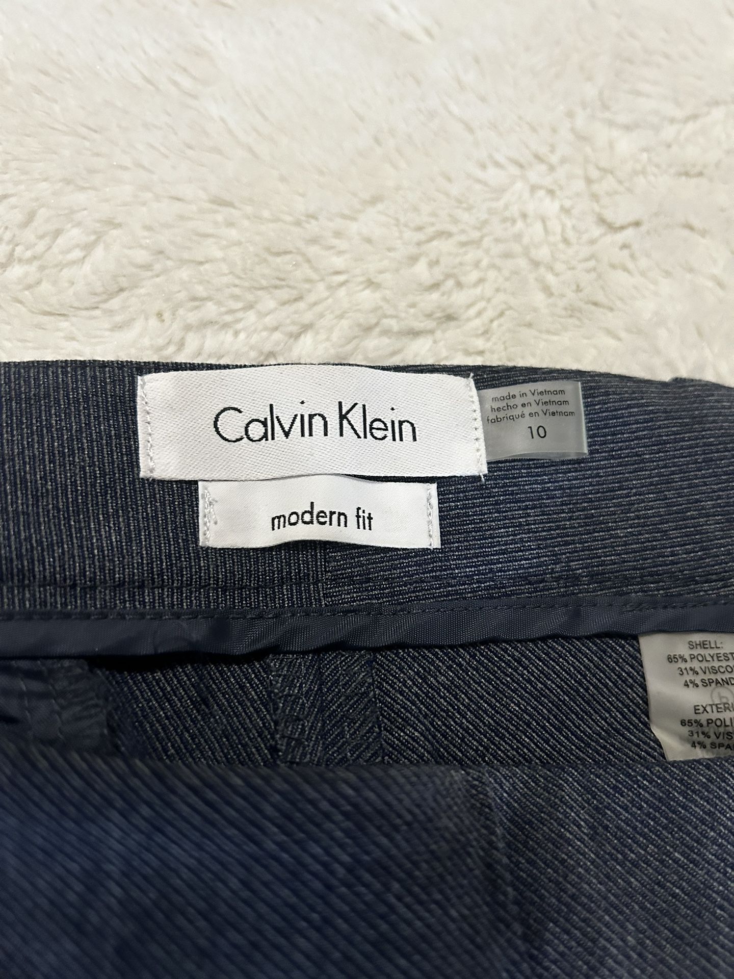 Women’s Size 10 Pants: Calvin Klein + H&M