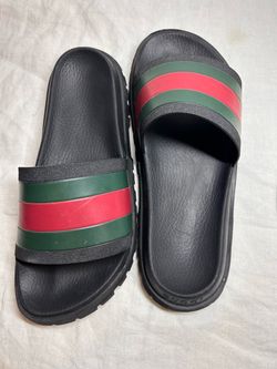 Gucci Web Stripe Slide Sandals Women’s size 8
