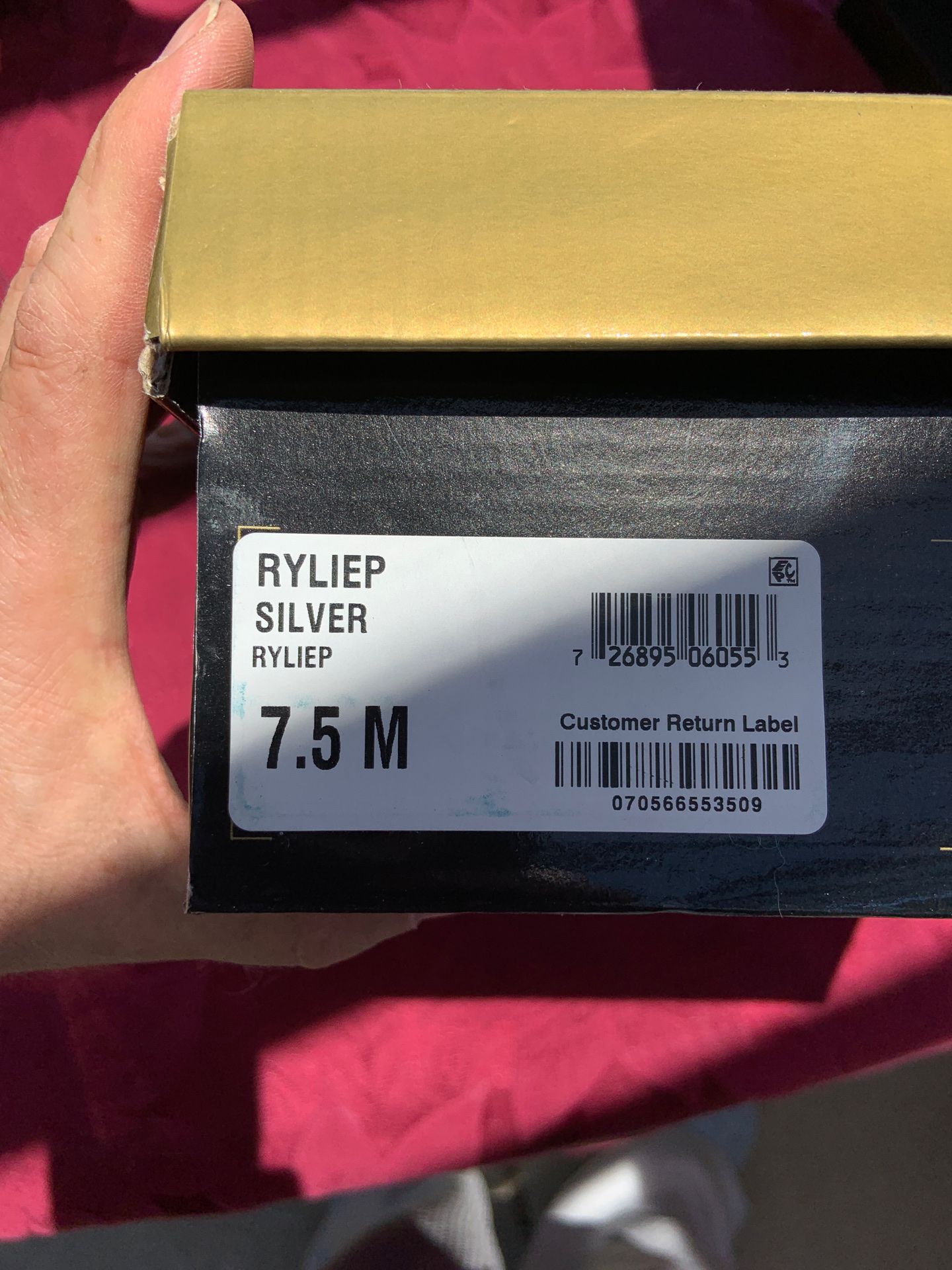 Silver ladies dress shoes