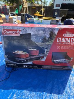 Coleman camping stove