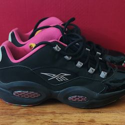 Reebok Question Low "Alive with Color" Size 10