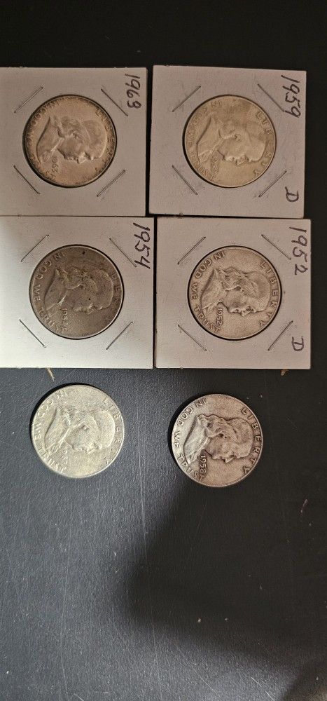 Sliver Franklin Halves