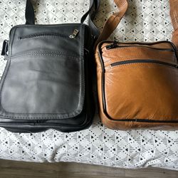 Unisex Crossbody Leather From Mexico 