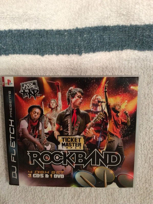Rockband cd dvd Music Videos