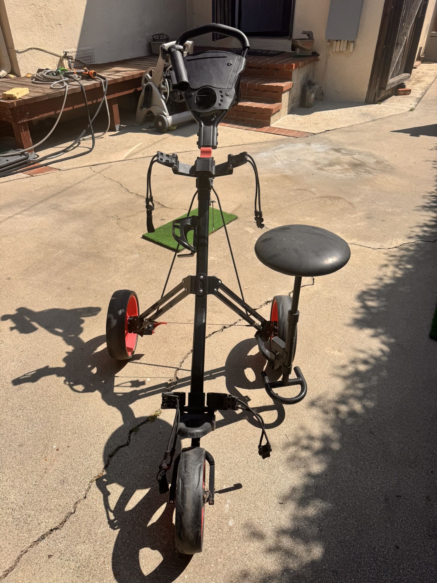 Foldable Golf Cart With Seat