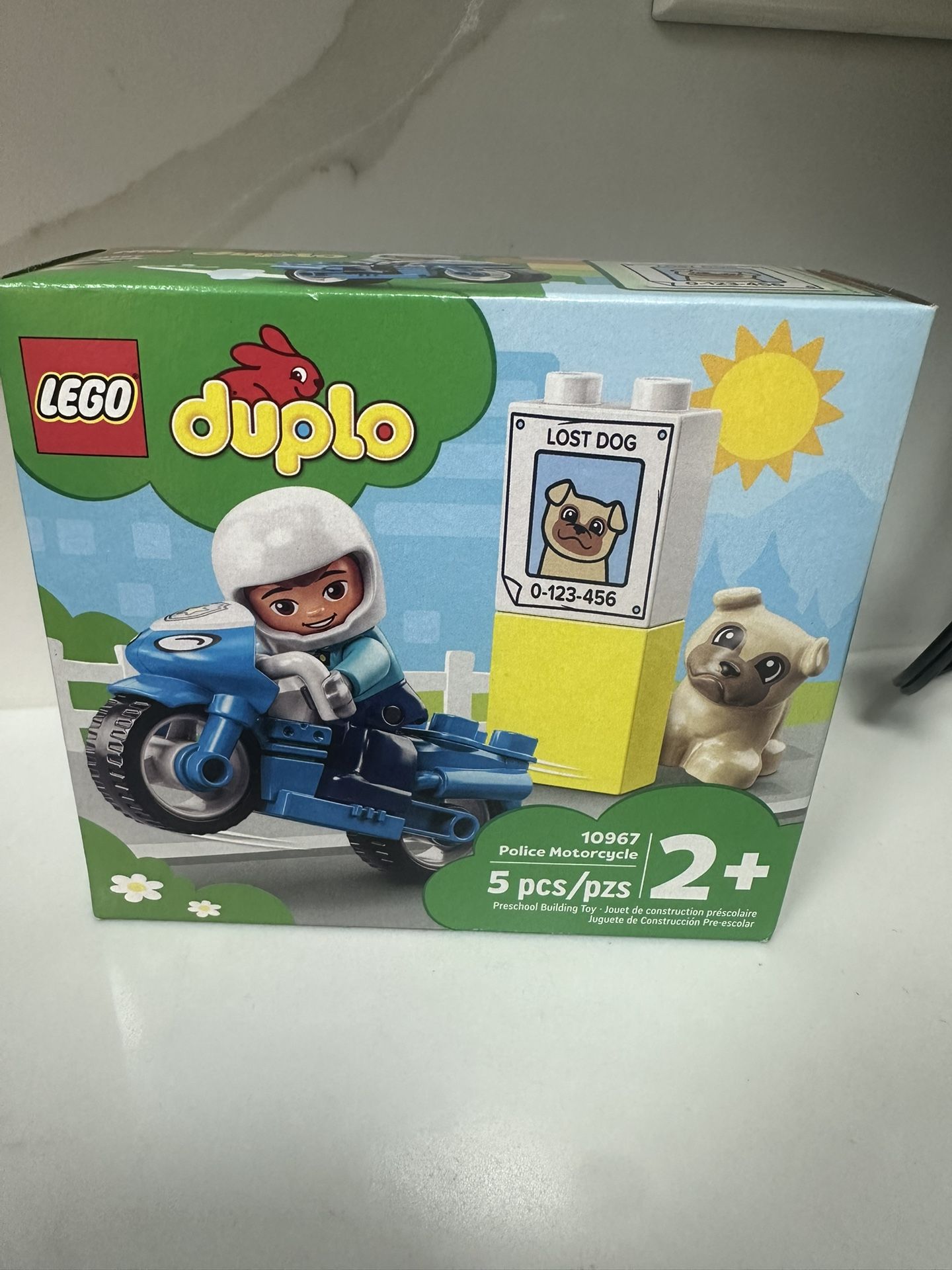 Lego Duplo Police Motorcycle