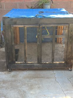 Hand built chicken coop