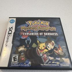 Pokemon Mystery Dungeon - Explorers Of Darkness