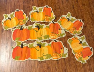 Fall Table runner and place mats