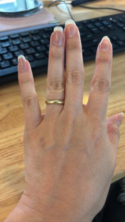 14k Solid Gold Band