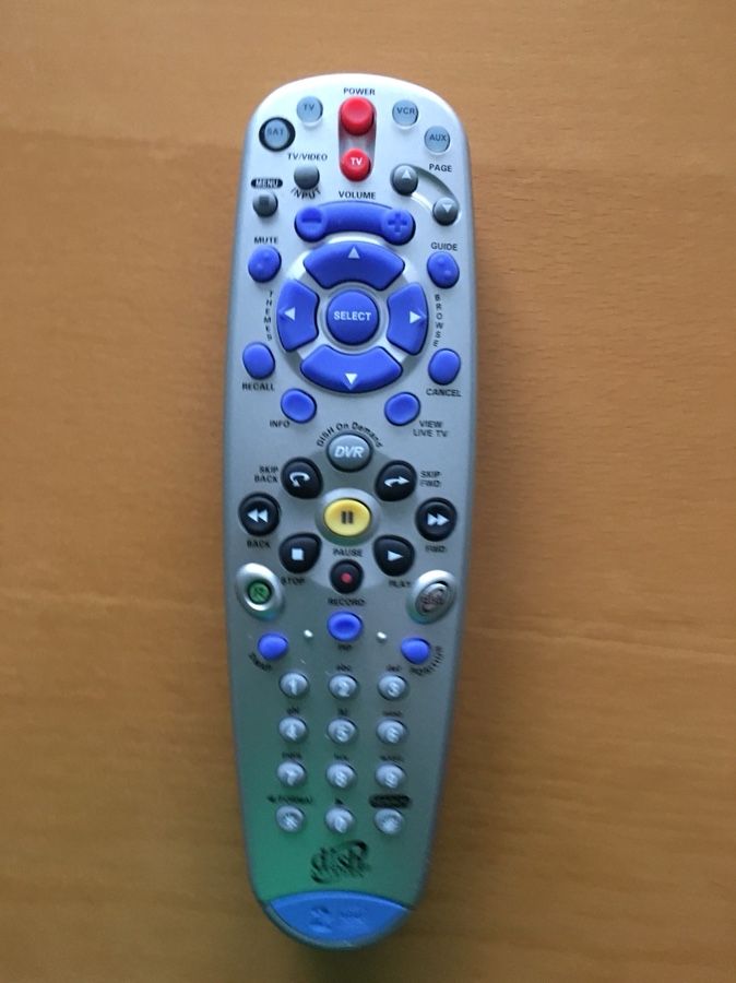 Dish remote TV2 IR/UHF PRO 522 625 132578