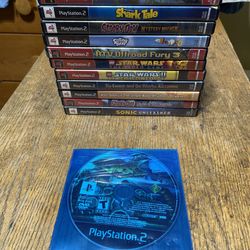 Lot of 13 PS2 Games - Jak  n Dexter - sly cooper - sonic - Tested and working!