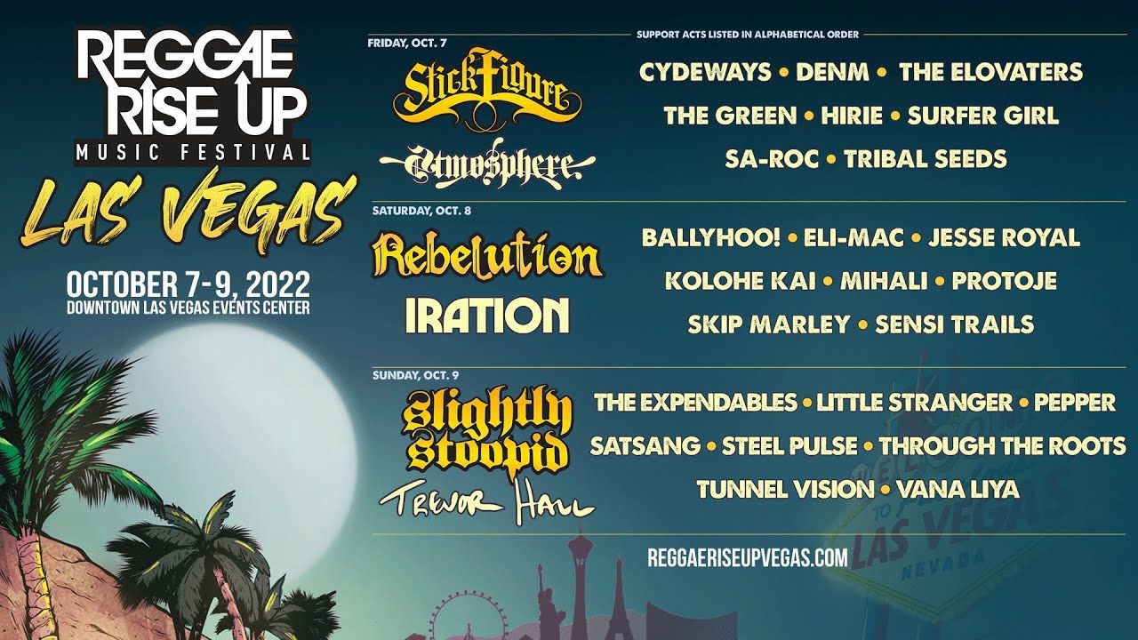 2 reggae tickets sat sun