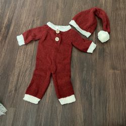 Newborn Baby Christmas Outfit