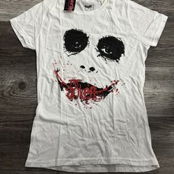 Women’s The Joker White Shirt Large 