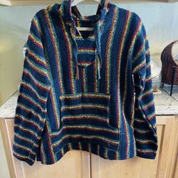 Poncho, Size Medium, $25