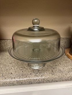 Glass Cake Stand