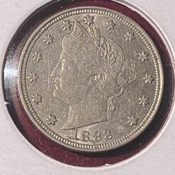 very very rare 1883 first of his kind with no cents