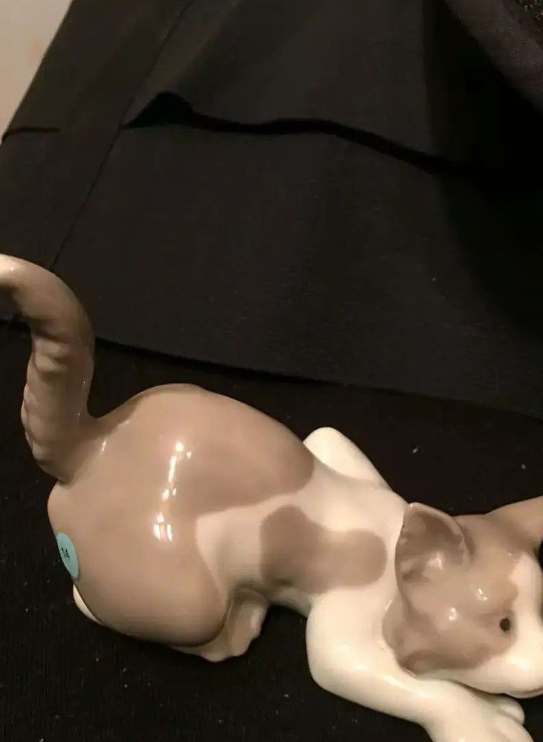 Lladro Porcelain Cat Figurines