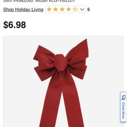 Christmas Bows New