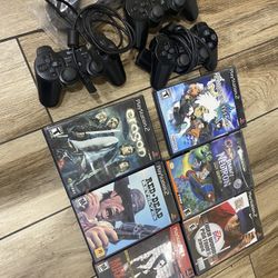 Ps2 Games And Controllers