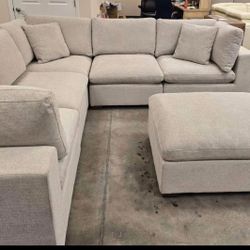 Thomasville Lowell Cloud Sectional Couch