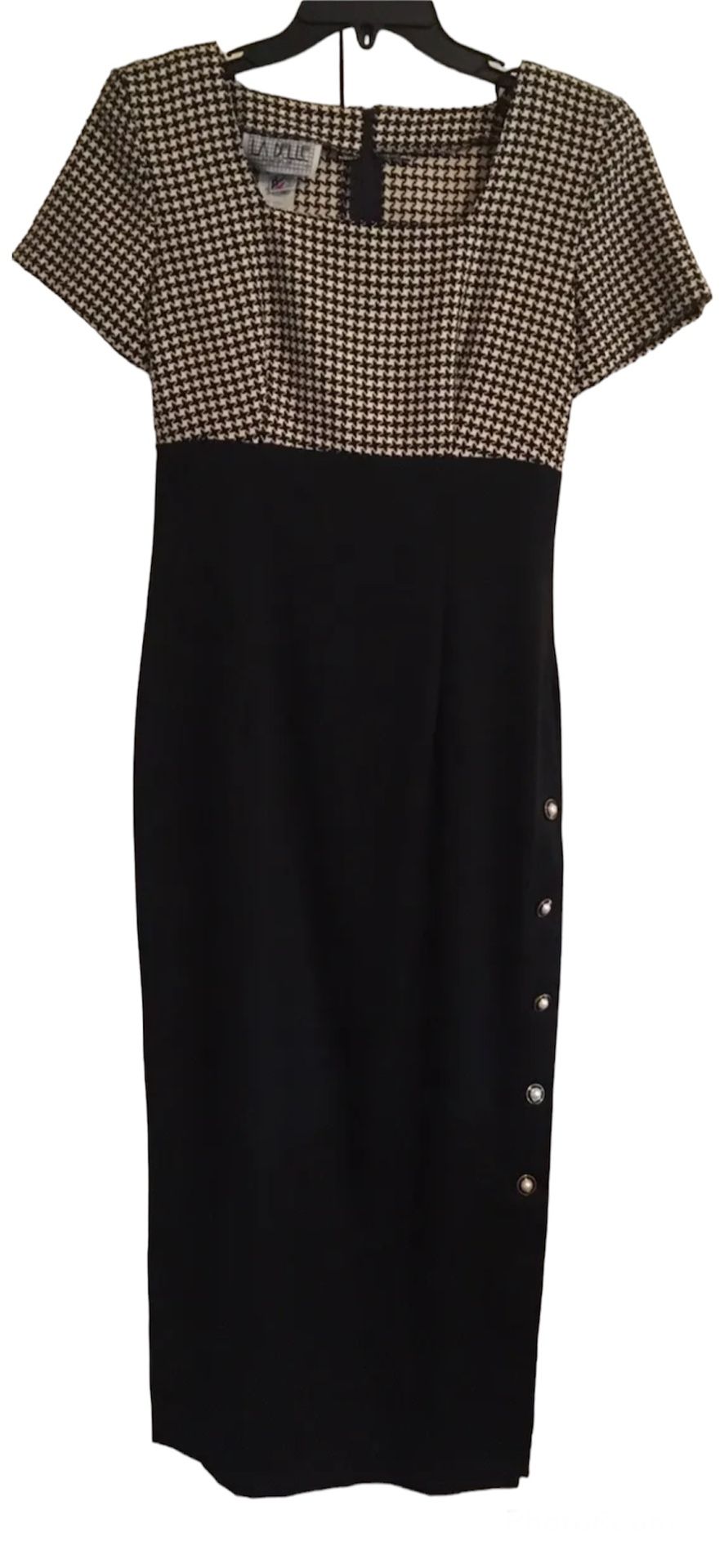 LA BELLE Fashion Women’s Summer Dress, Straight, Short Sleeve, Sz 7, Pre-owned