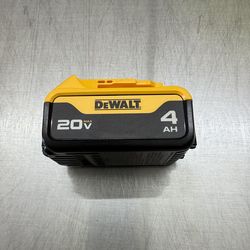 Brand new Dewalt, 20 V 4 amp battery (CASH ONLY ).