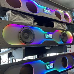 Sub Boxes For Chevy, RAM, GMC With LED