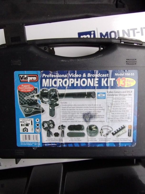 Vidpro Microphone Kit