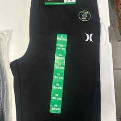 Hurley Youth Boys Fleece Jogger Black