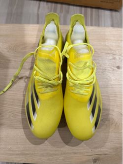 Adidas X Soccer Cleats Size 9.5 FG – Neon Yellow